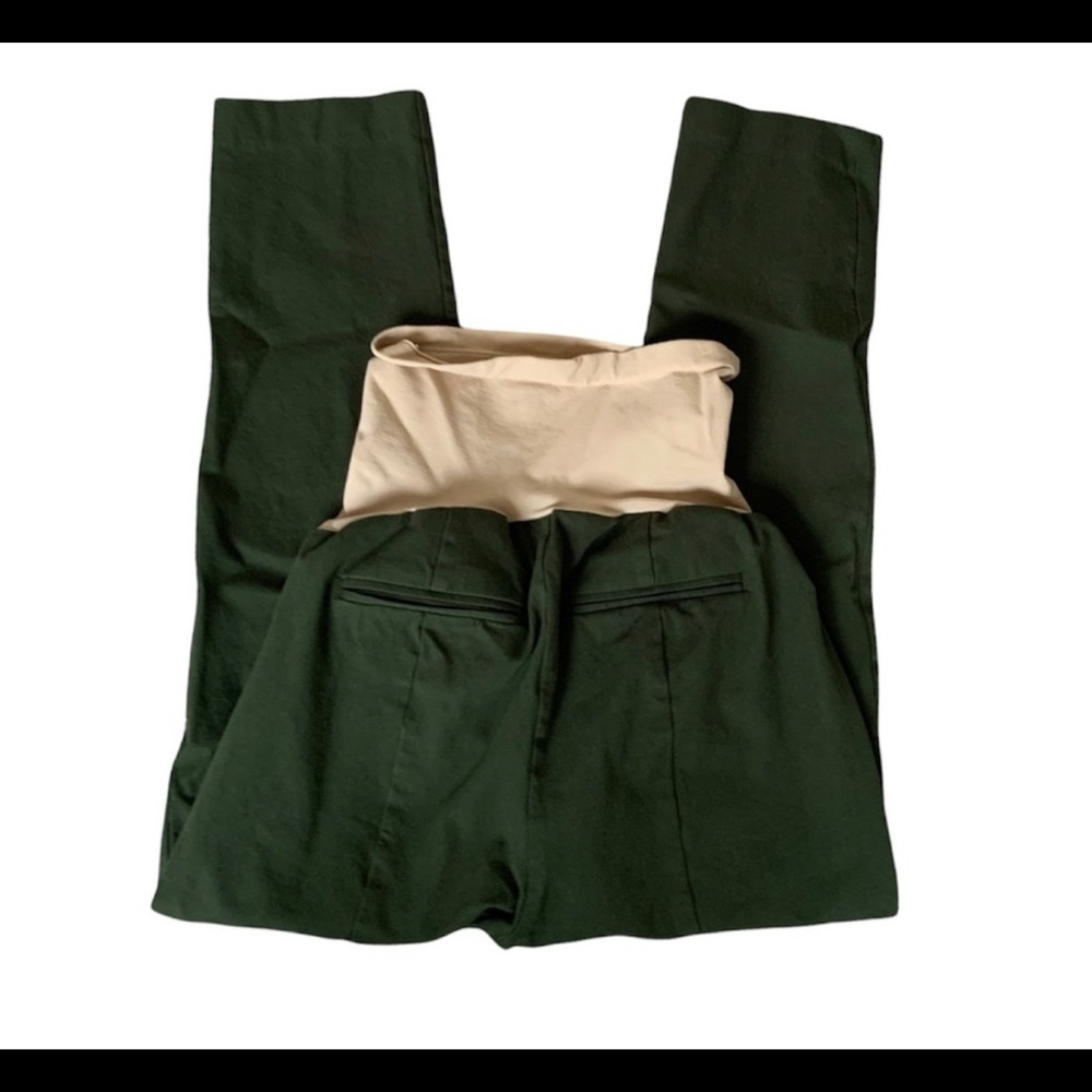A Pea in the Pod cropped green pant (large)